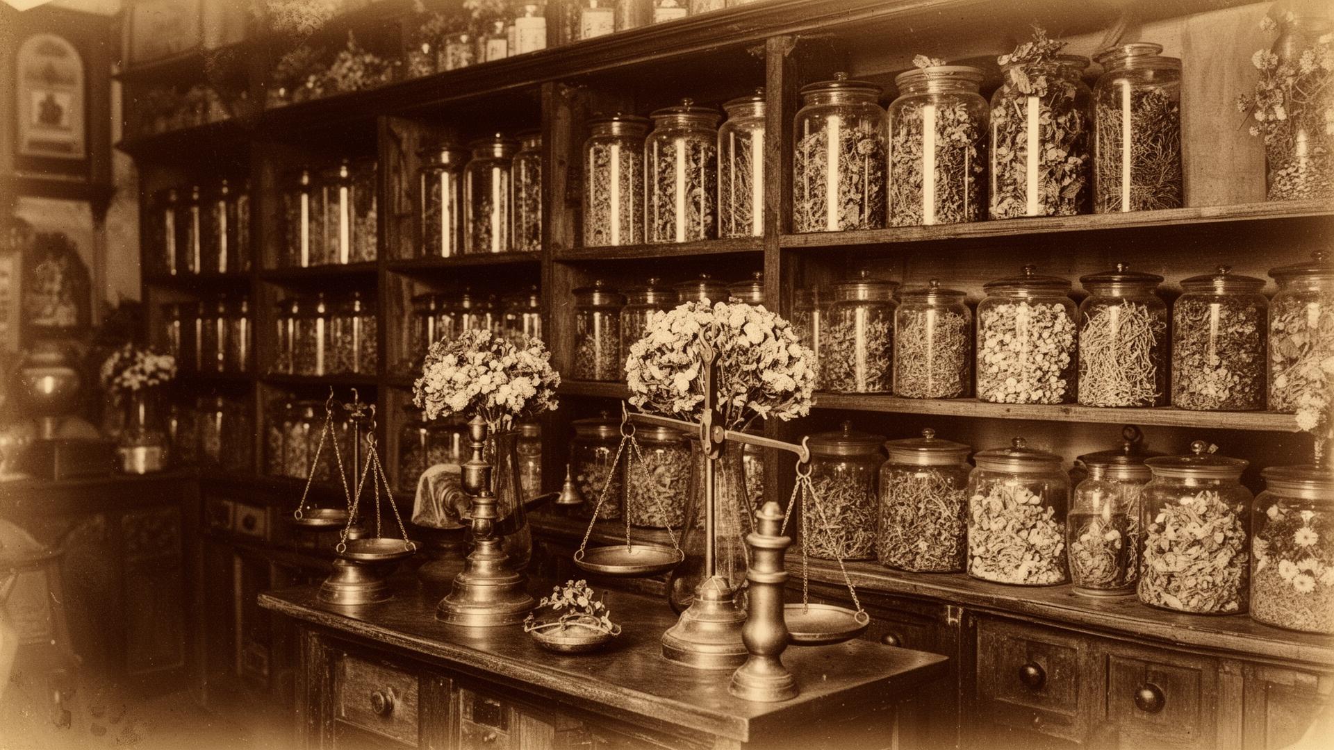 A Persian Attari apothecary